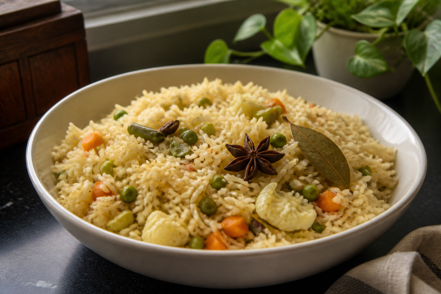 Aromatic Vegetable Pulao