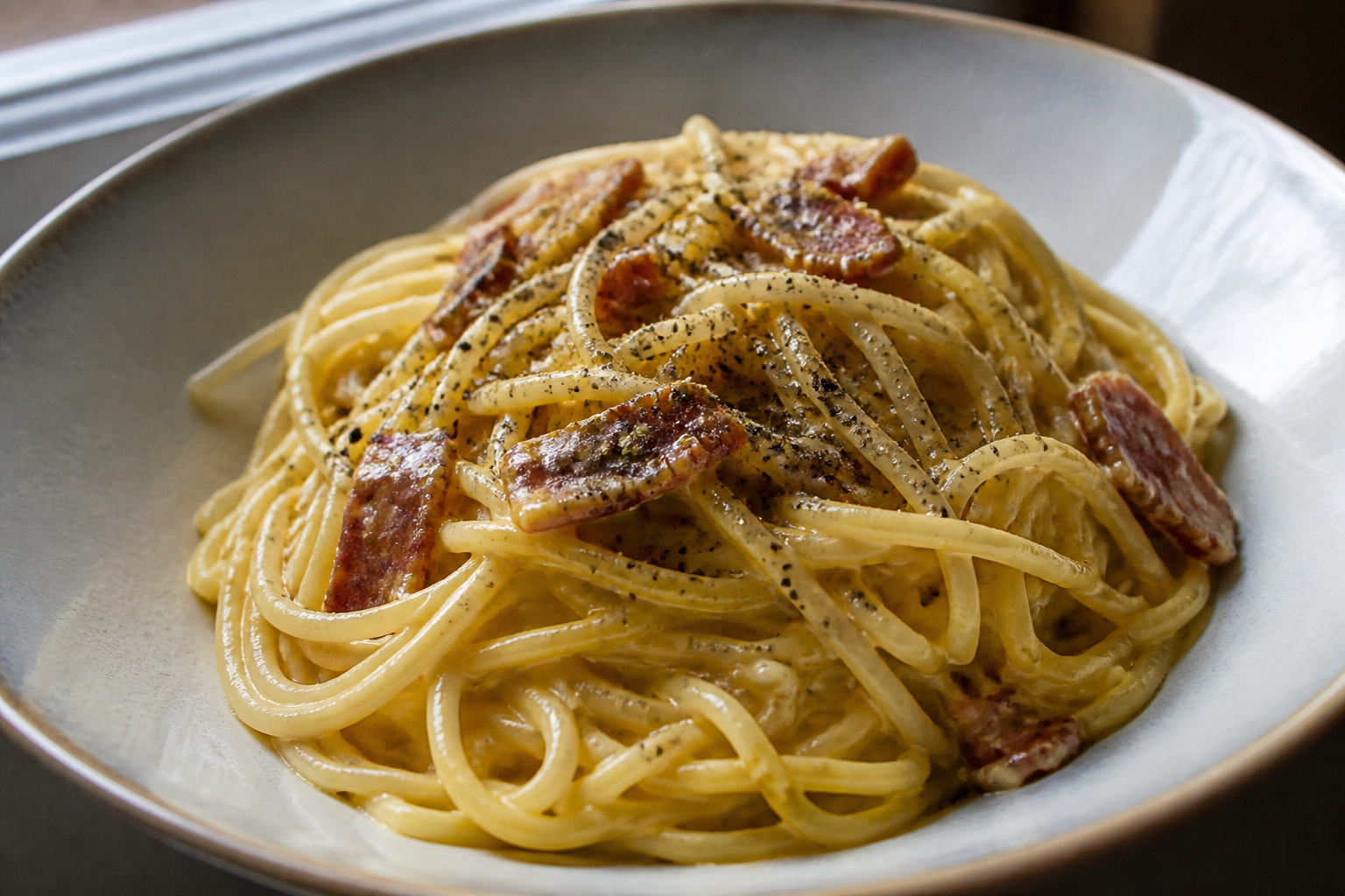 Classic Homemade Spaghetti Carbonara