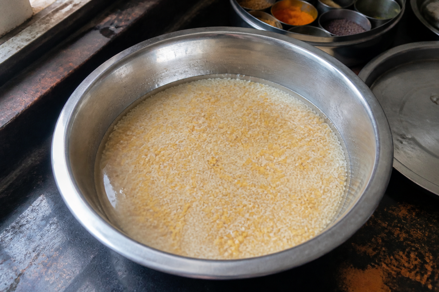 Comforting Moong Dal Khichdi — step 1