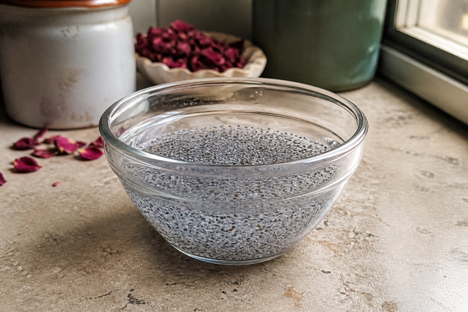 Cooling Rose Sharbat — step 1