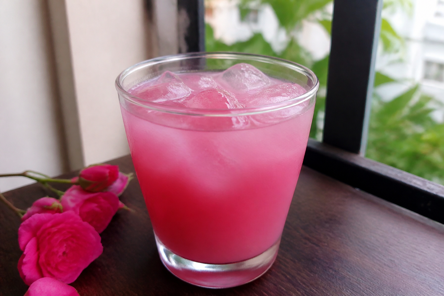 Cooling Rose Sharbat