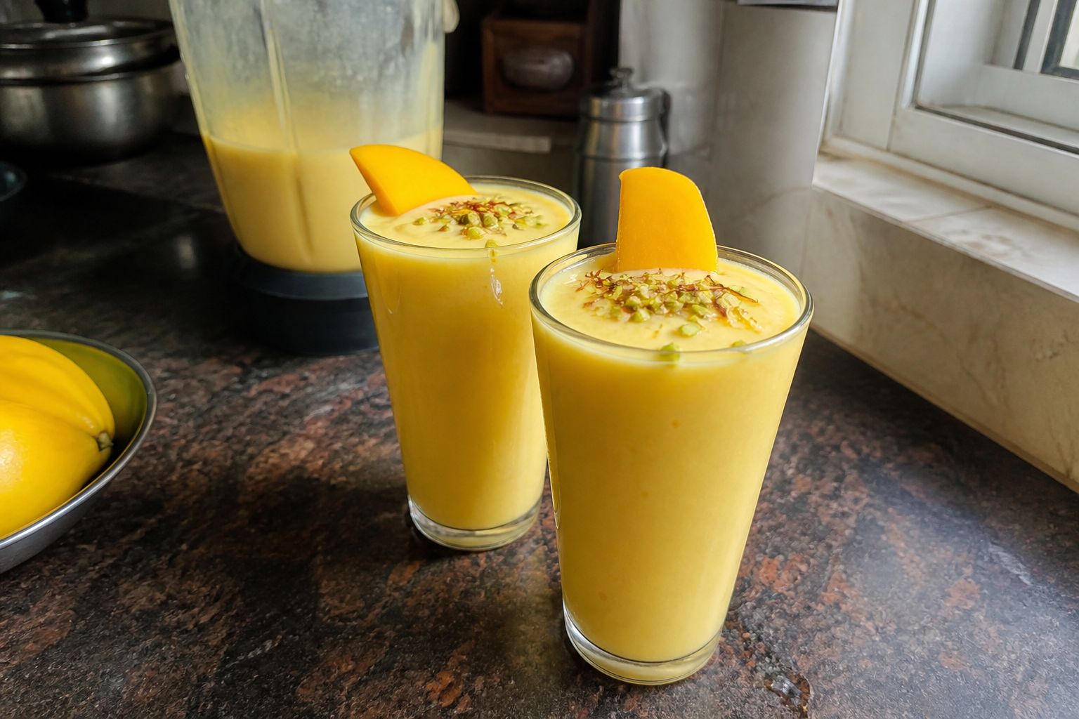 Creamy Mango Lassi — step 5