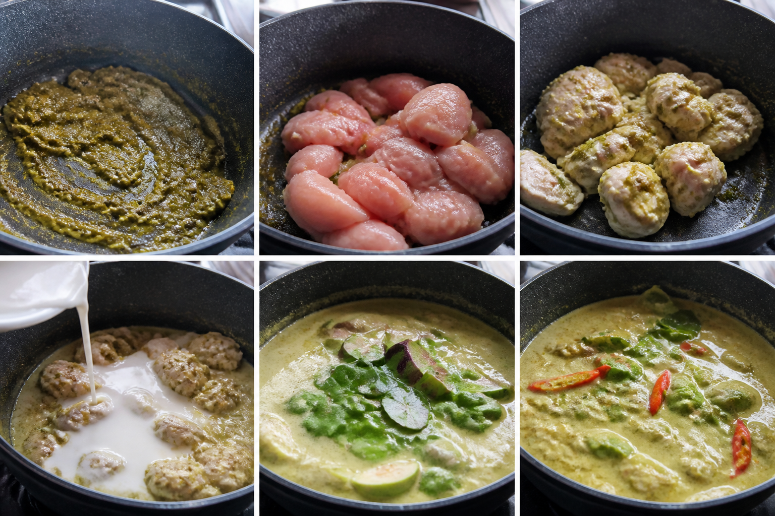 Creamy Thai Green Curry with Chicken — step 3