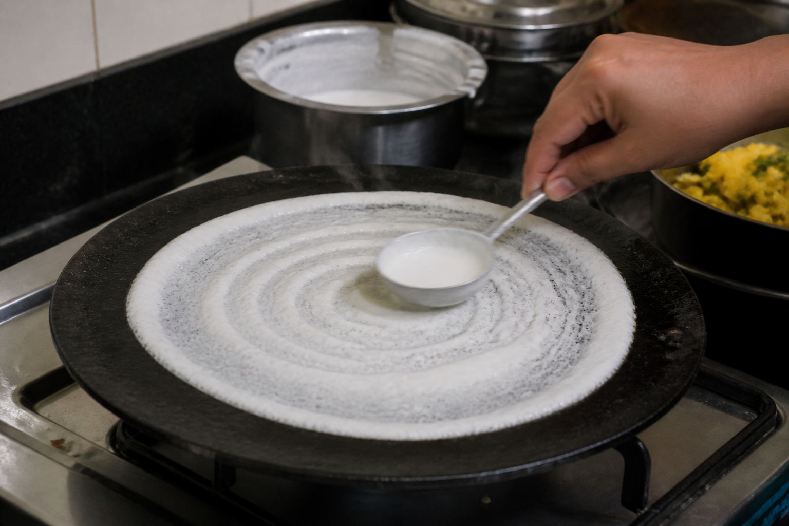 Crispy Masala Dosa — step 4