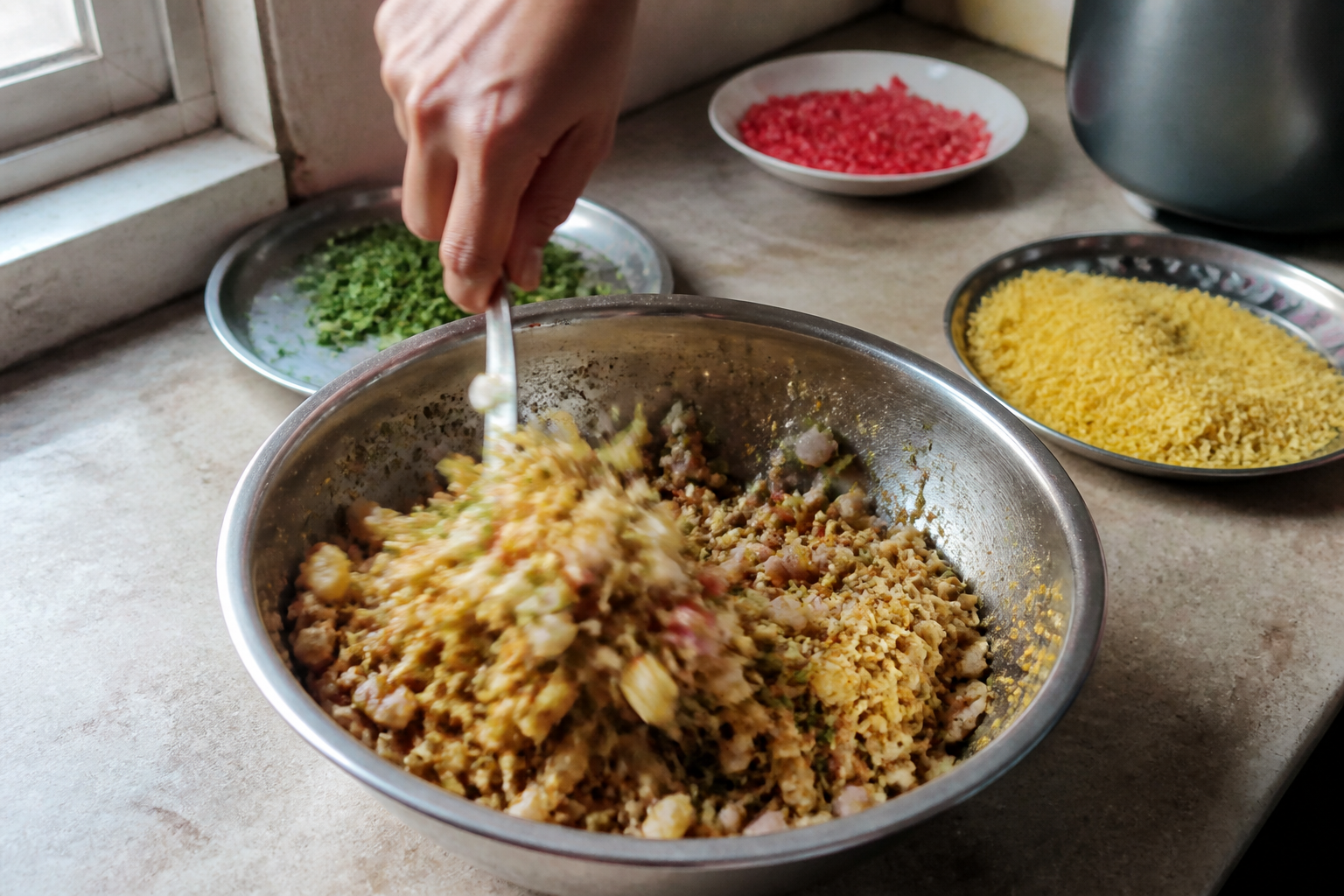 Crunchy Bhel Puri — step 4