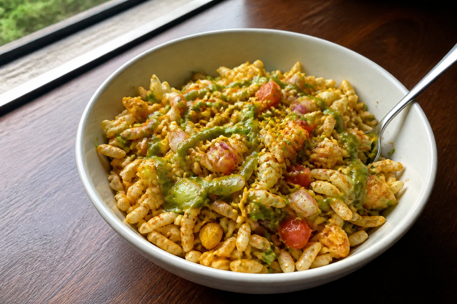 Crunchy Bhel Puri