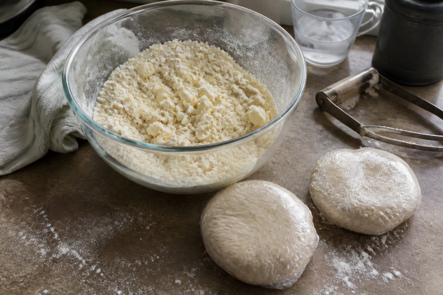 Deep-Dish Apple Pie with Flaky Crust — step 1