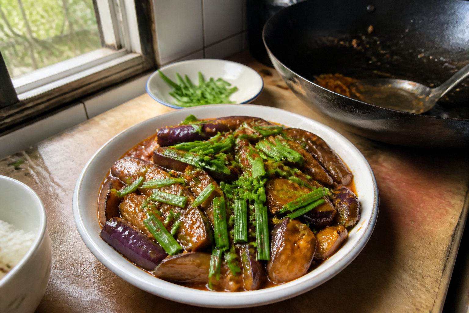Garlic Sichuan Fish-Fragrant Eggplant — step 3