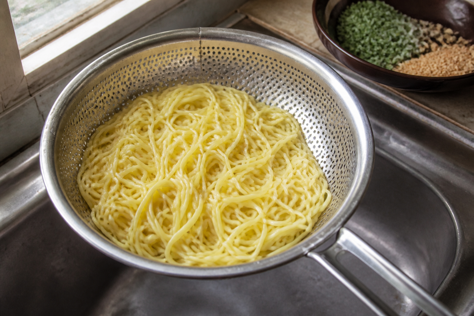 Hand-Mixed Dan Dan Noodles Bowl — step 3