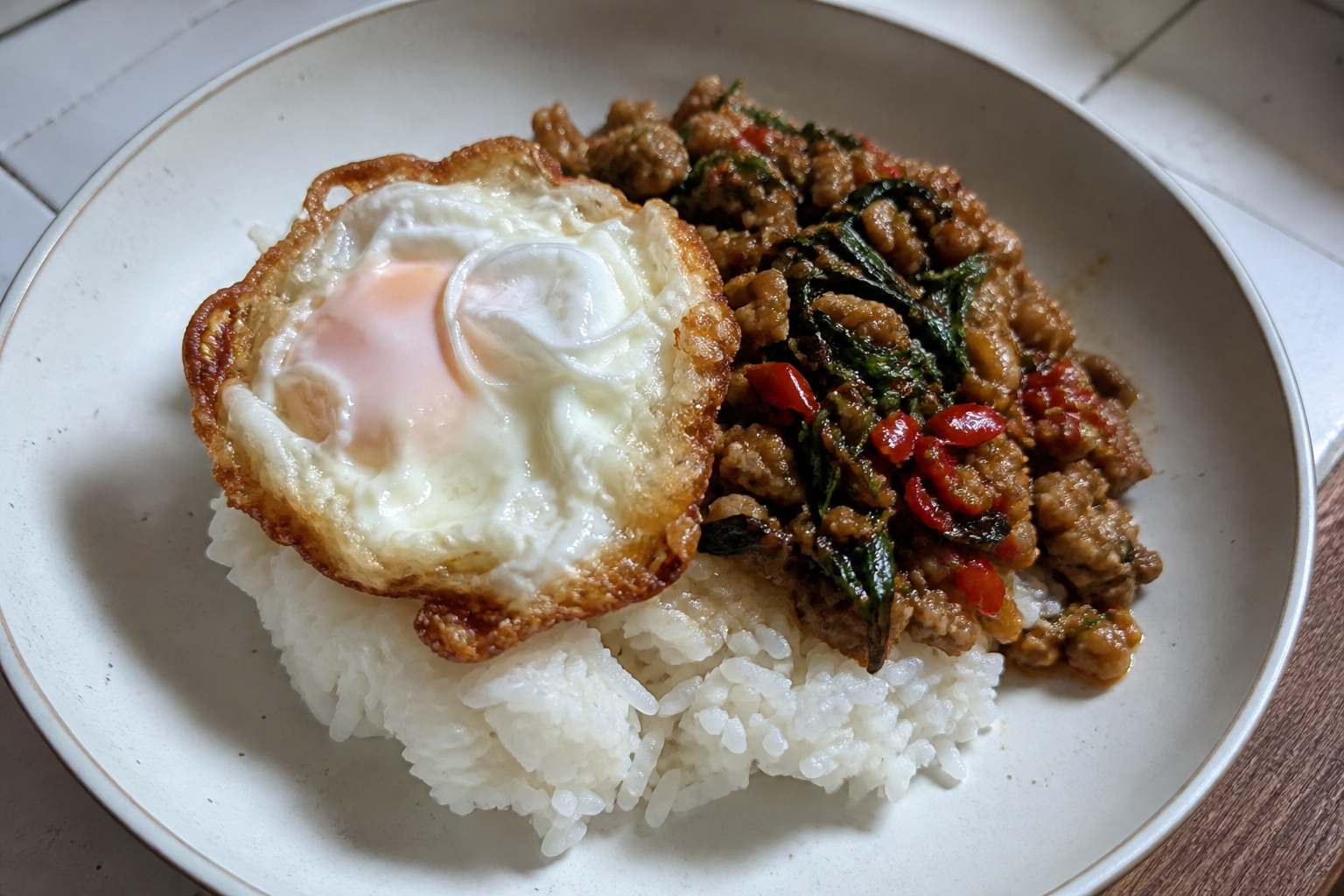 Holy Basil Chicken Stir-Fry (Pad Kra Pao) — step 5