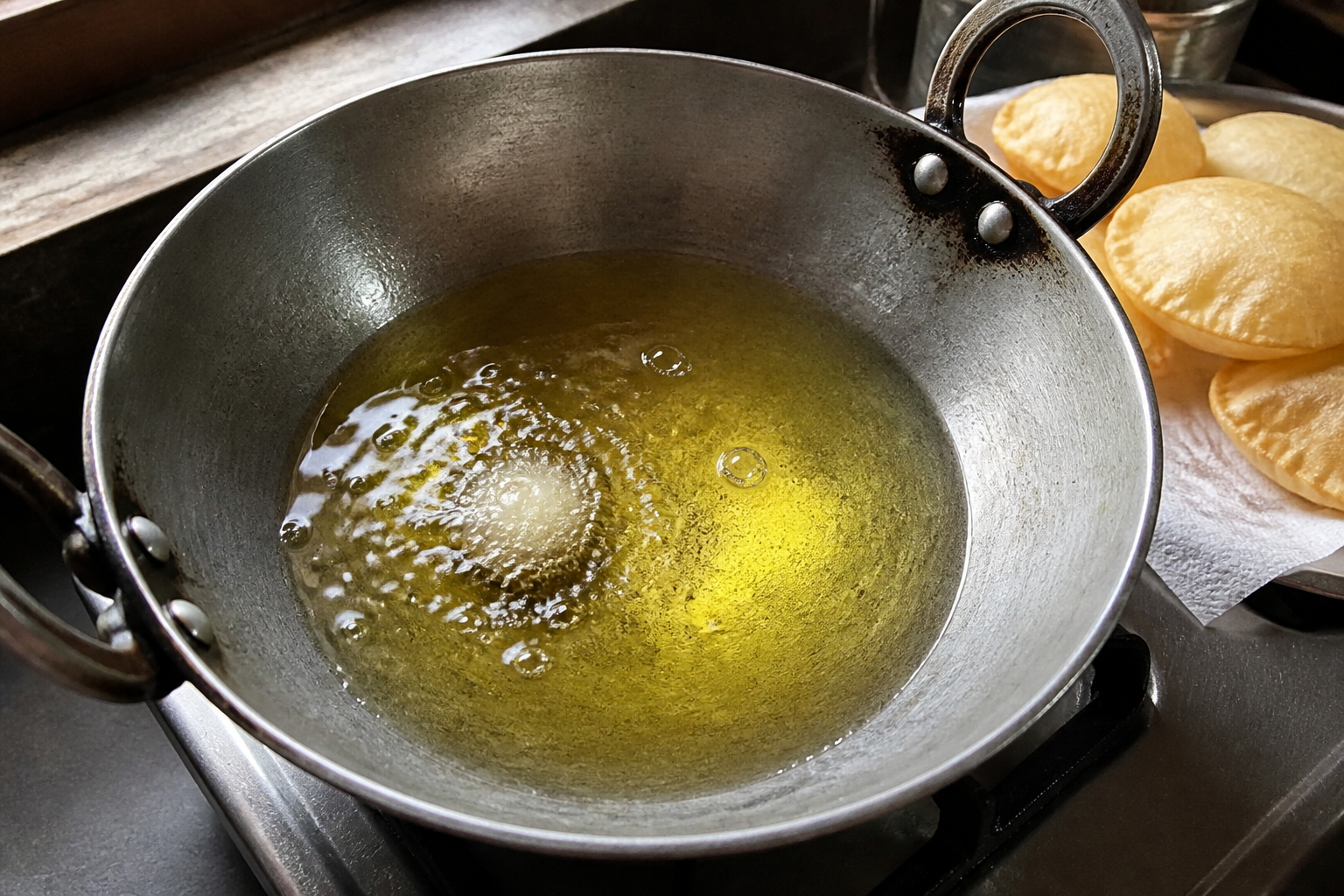 Puffy Homemade Puri — step 4