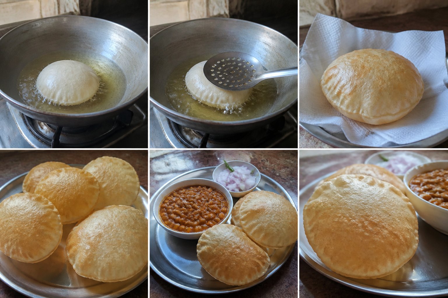 Puffy Homemade Puri — step 7