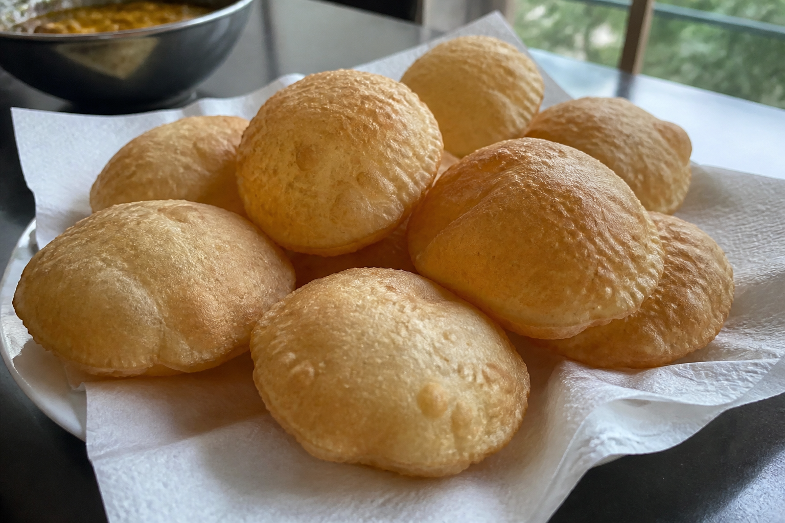 Puffy Homemade Puri