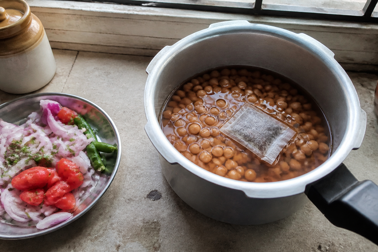 Punjabi Chole (Chana Masala) — step 1