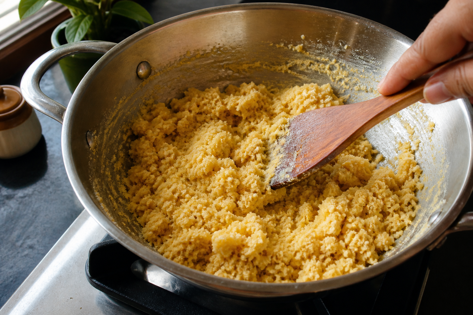 Besan Ladoo Recipe (Soft, No Raw Taste) — step 4