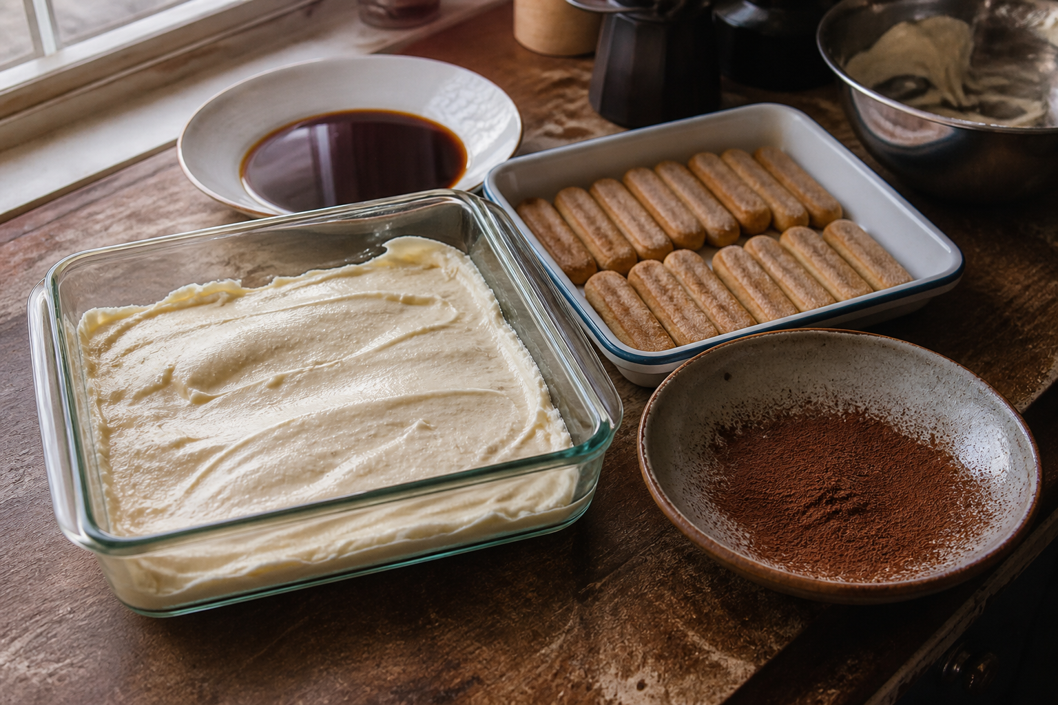Silky Espresso Tiramisu (No Raw Egg Panic) — step 3