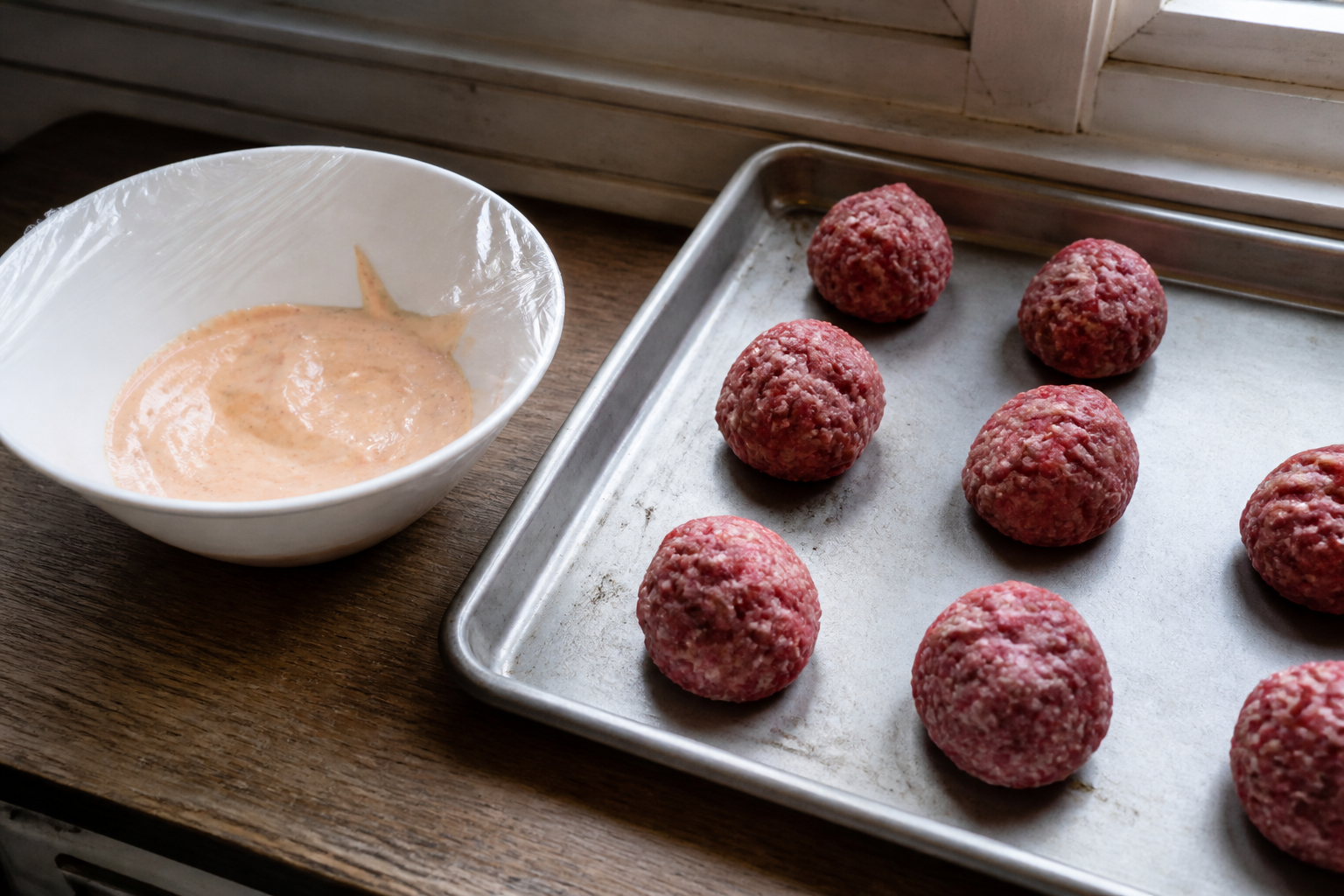 Smash Burger with Secret Sauce — step 1