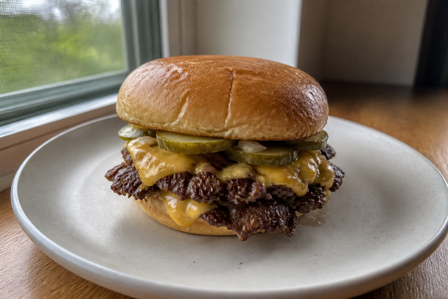 Smash Burger with Secret Sauce