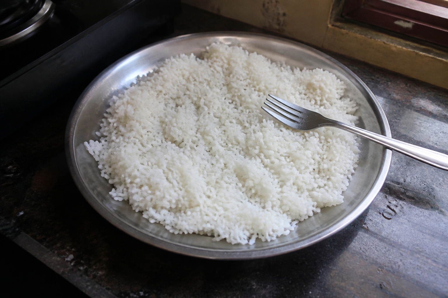 South Indian Lemon Rice — step 1