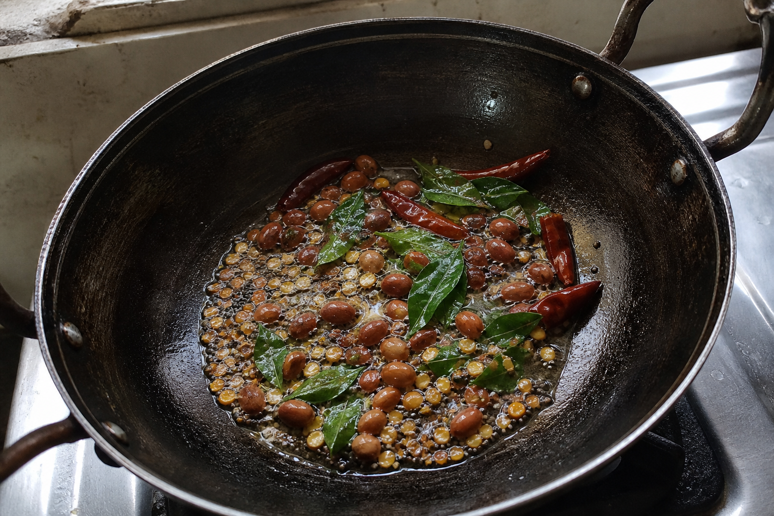 South Indian Lemon Rice — step 3