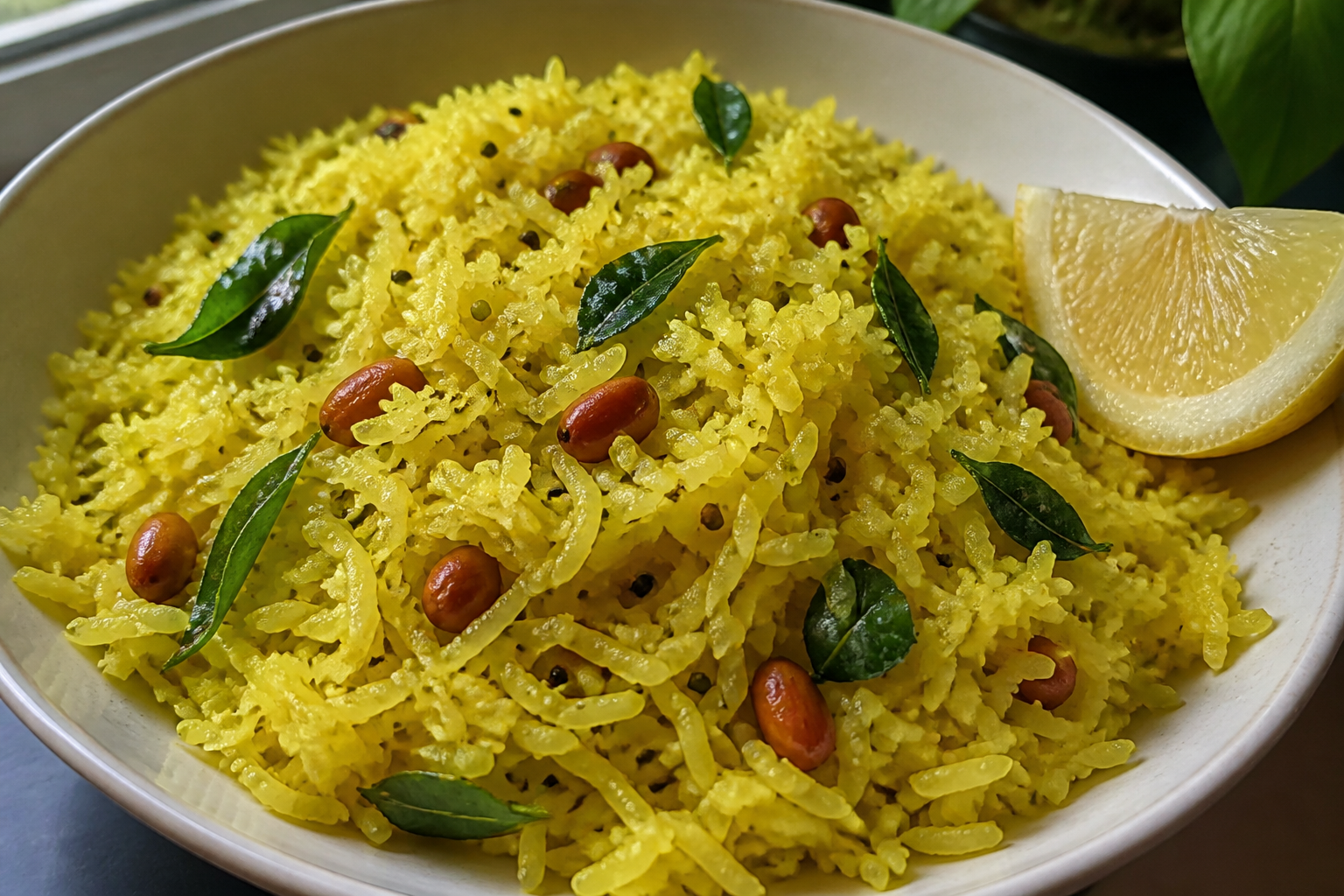 South Indian Lemon Rice
