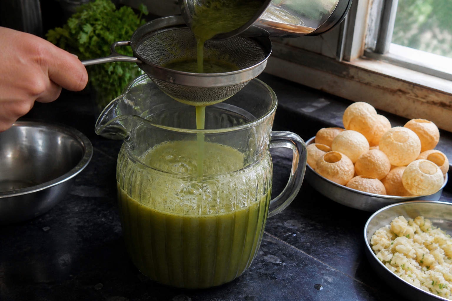Street-Style Pani Puri — step 3